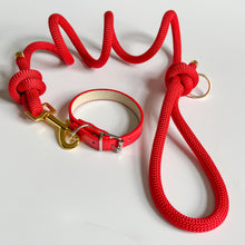 Load image into Gallery viewer, Red Rope Lead