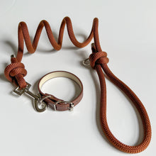 Load image into Gallery viewer, Chocolate Brown Rope Lead