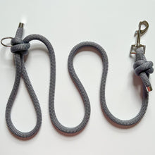 Load image into Gallery viewer, Charcoal Grey Rope Lead