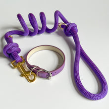 Load image into Gallery viewer, Purple Rope Lead