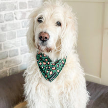 Load image into Gallery viewer, Green Leopard Bandana