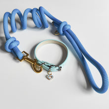 Load image into Gallery viewer, Greece Blue Rope Lead