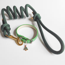 Load image into Gallery viewer, Dark Green Rope Lead