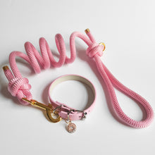 Load image into Gallery viewer, Pastel Pink Rope Lead