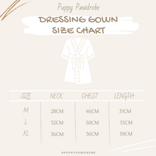 Load image into Gallery viewer, Dog Dressing Gown