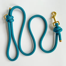 Load image into Gallery viewer, Teal Rope Lead