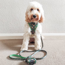 Load image into Gallery viewer, Green Leopard Poo Bag Holder