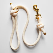 Load image into Gallery viewer, Cream Rope Lead