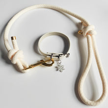 Load image into Gallery viewer, Cream Rope Lead