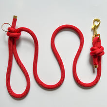 Load image into Gallery viewer, Red Rope Lead
