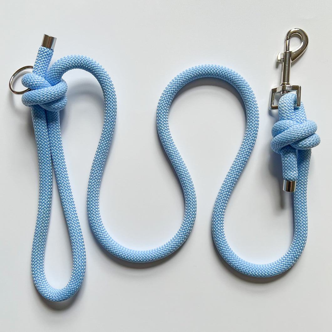 Baby Blue Rope Lead