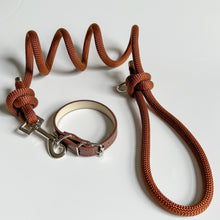 Load image into Gallery viewer, Chocolate Brown Rope Lead
