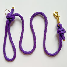 Load image into Gallery viewer, Purple Rope Lead
