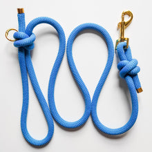 Load image into Gallery viewer, Greece Blue Rope Lead
